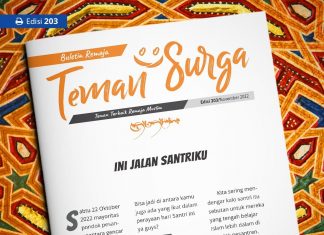 Buletin Teman Surga 203. Ini Jalan Santriku
