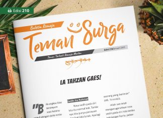 Buletin Teman Surga 210. La Tahzan Gaes!
