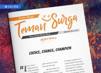 Buletin Teman Surga 212. Choice, Change, Champion