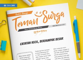 Buletin Teman Surga 285: Catatan Kecil, Berdampak Besar