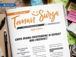 Buletin Teman Surga 315: Capek Drama Overthinking di Kepala? Mau Obatnya?!