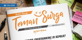 Buletin Teman Surga 315: Capek Drama Overthinking di Kepala? Mau Obatnya?!